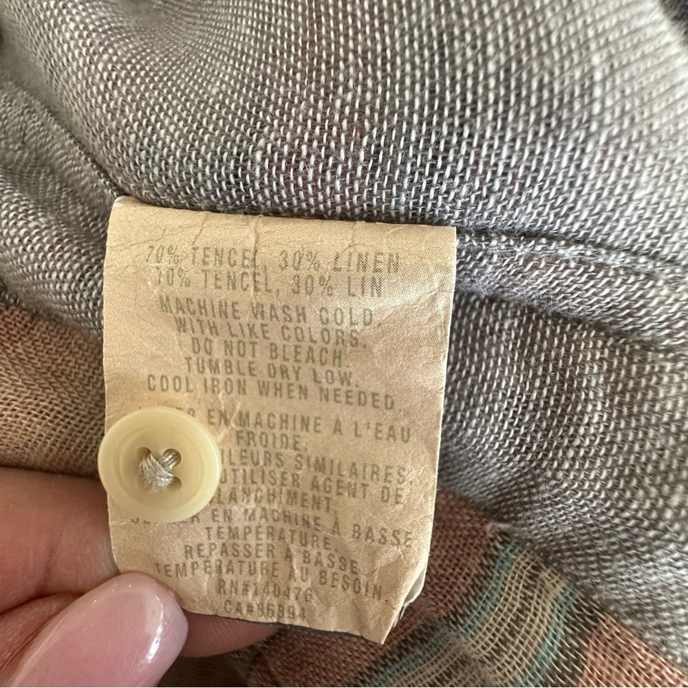 Faherty Men’s button-Down Striped Reversible Line… - image 5